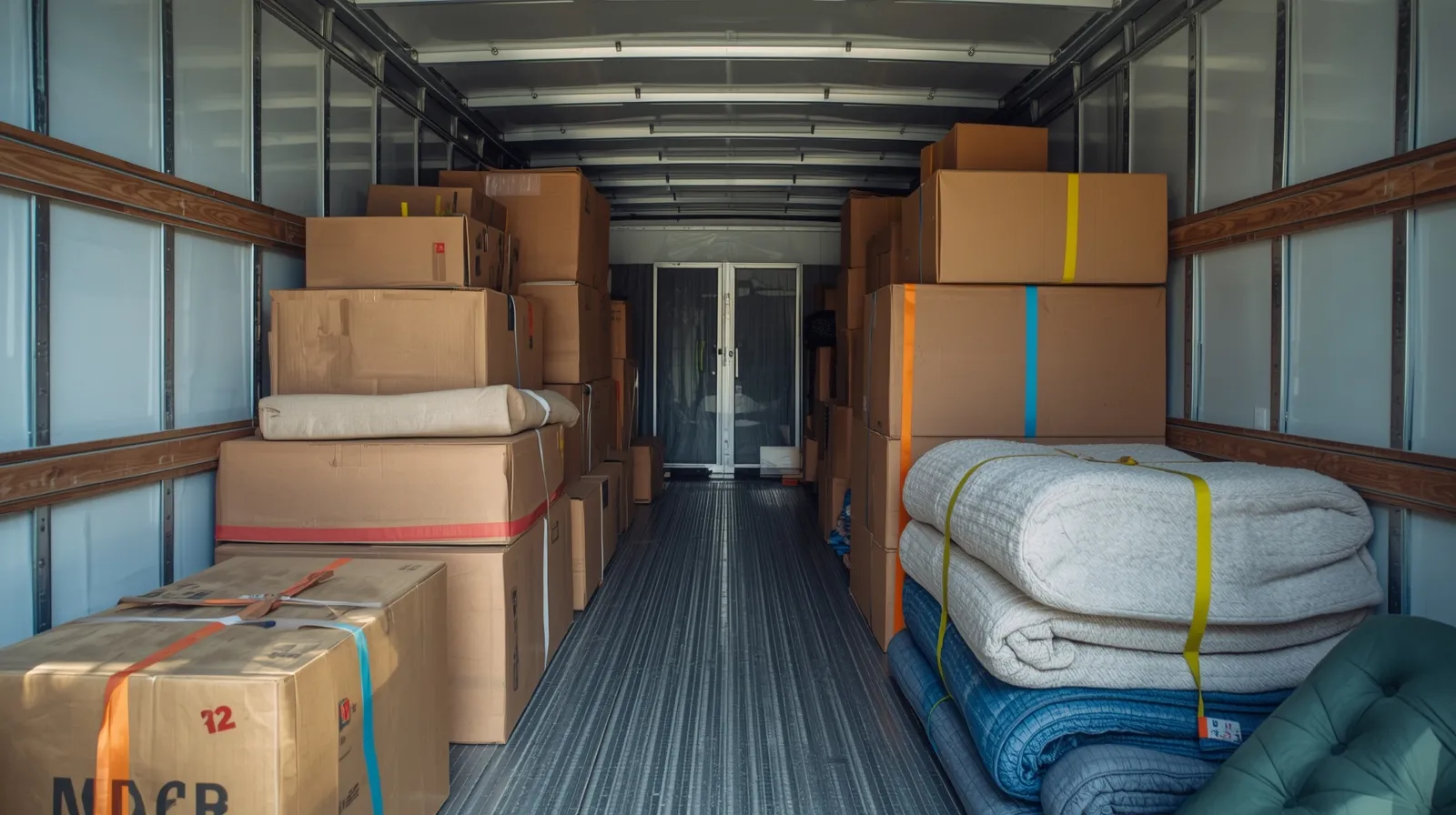 Servicio de mudanza compartida económico con rutas frecuentes