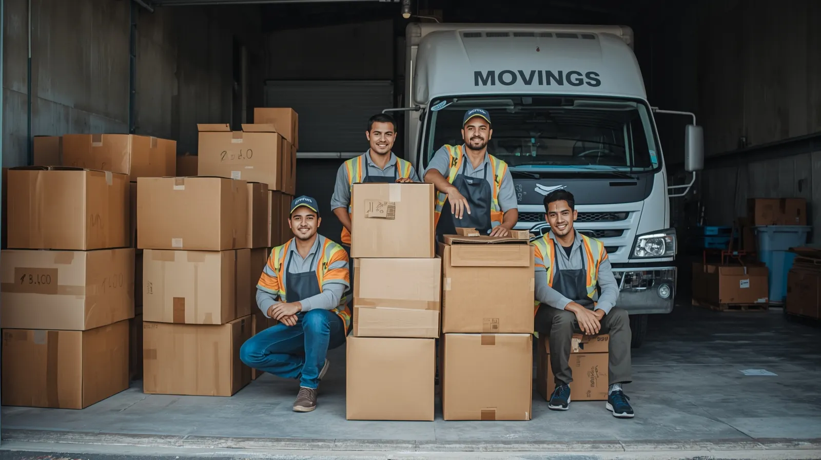 Equipo de Mudanzas Tlaltenco preparando un traslado profesional