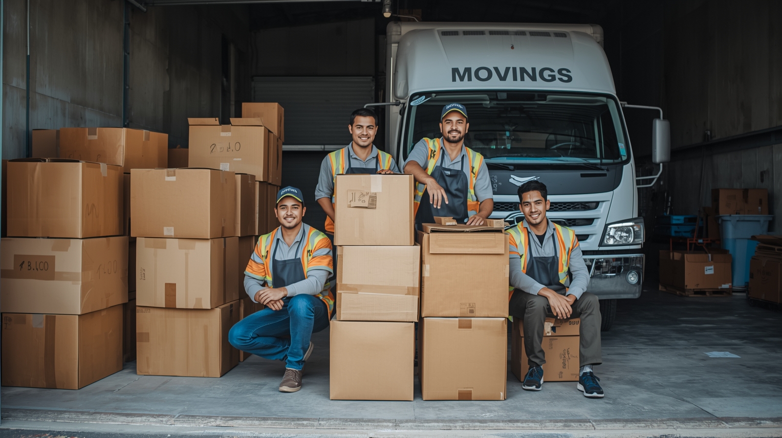 Equipo de Mudanzas Tlaltenco preparando un traslado profesional
